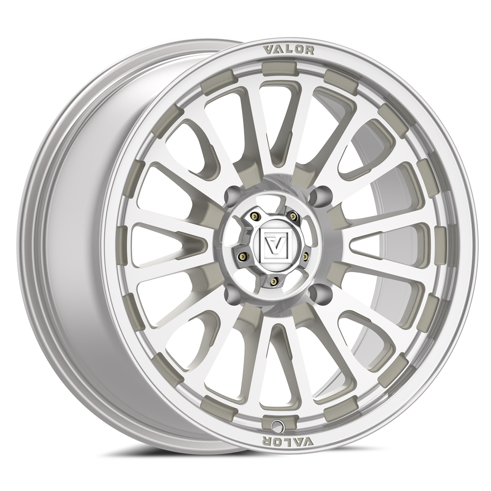Photo of V14 UTV Wheel Raw Machined by Valor Offroad - Premium UTV Wheel for UTVs / Side by Sides