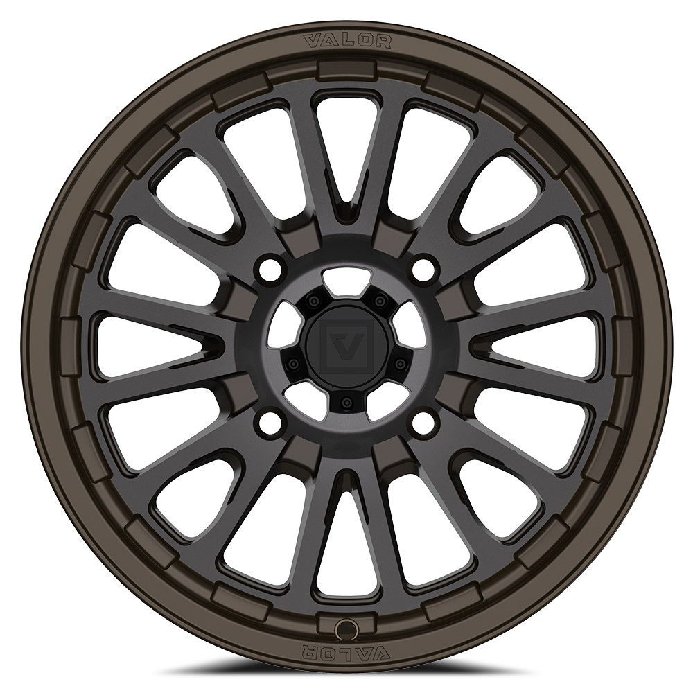 Photo of V14 UTV Wheel Root Beer by Valor Offroad - Premium UTV Wheel for UTVs / Side by Sides