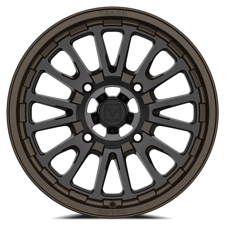 Photo of V14 UTV Wheel Root Beer by Valor Offroad - Premium UTV Wheel for UTVs / Side by Sides