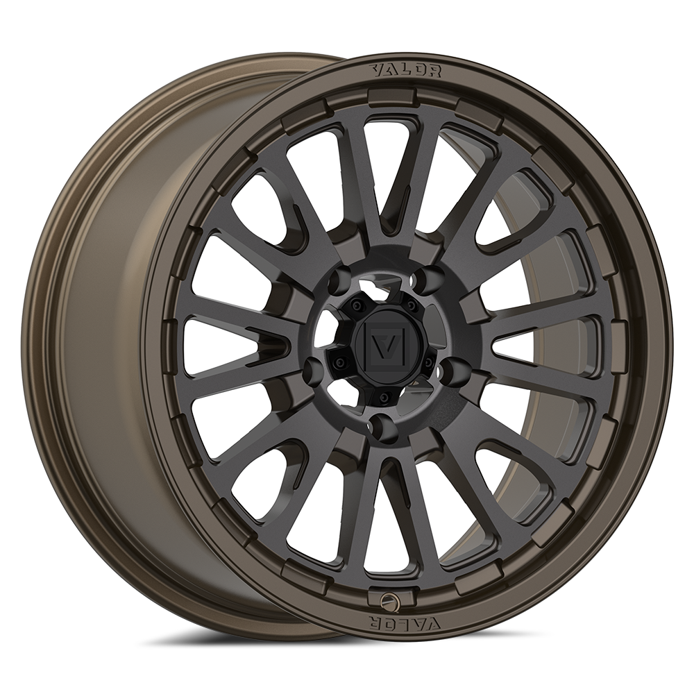 Photo of V14 UTV Wheel Root Beer by Valor Offroad - Premium UTV Wheel for UTVs / Side by Sides