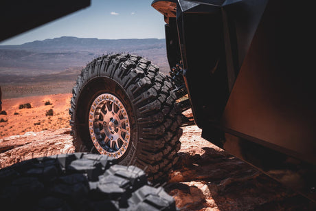 Photo of V09 Beadlock UTV Wheel Raw Machined by Valor Offroad - Premium UTV Wheel for UTVs / Side by Sides