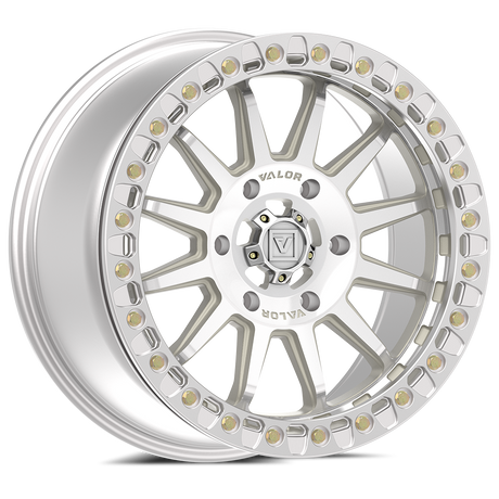 Photo of V09 Beadlock UTV Wheel Raw Machined by Valor Offroad - Premium UTV Wheel for UTVs / Side by Sides