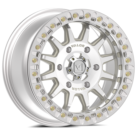 Photo of V09 Beadlock UTV Wheel Raw Machined by Valor Offroad - Premium UTV Wheel for UTVs / Side by Sides