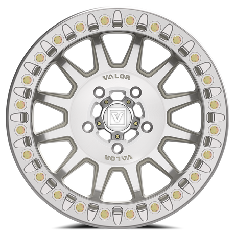 Photo of V09 Beadlock UTV Wheel Raw Machined by Valor Offroad - Premium UTV Wheel for UTVs / Side by Sides