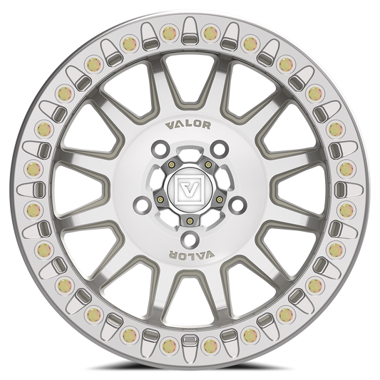 Photo of V09 Beadlock UTV Wheel Raw Machined by Valor Offroad - Premium UTV Wheel for UTVs / Side by Sides