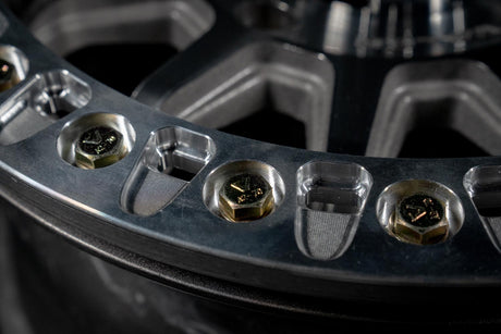 Photo of V09 Beadlock UTV Wheel Raw Machined by Valor Offroad - Premium UTV Wheel for UTVs / Side by Sides