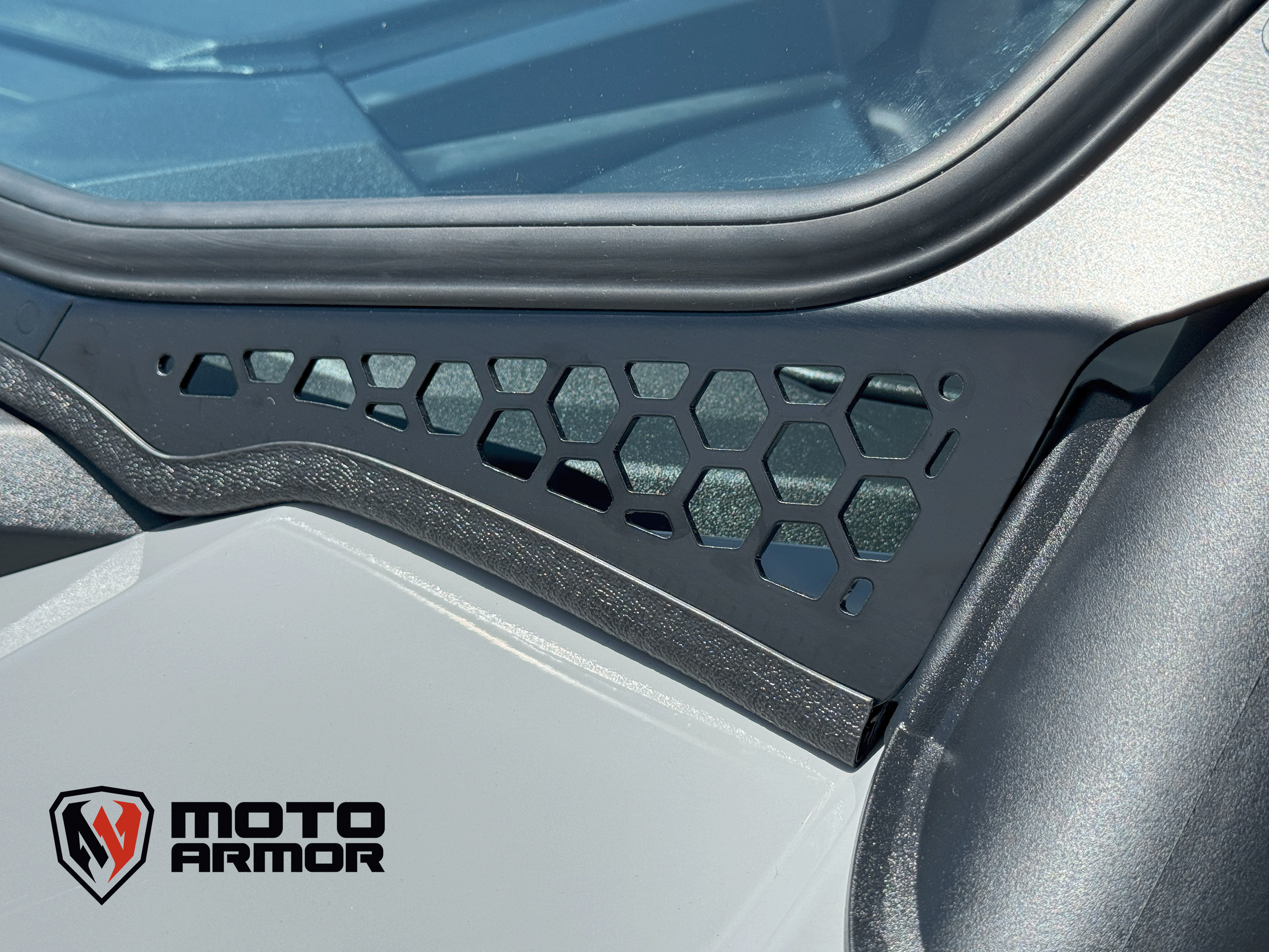 Photo of Polaris RZR Pro Max Visibility Full Glass Windshield by Moto Armor - Premium Windshields for UTVs / Side by Sides