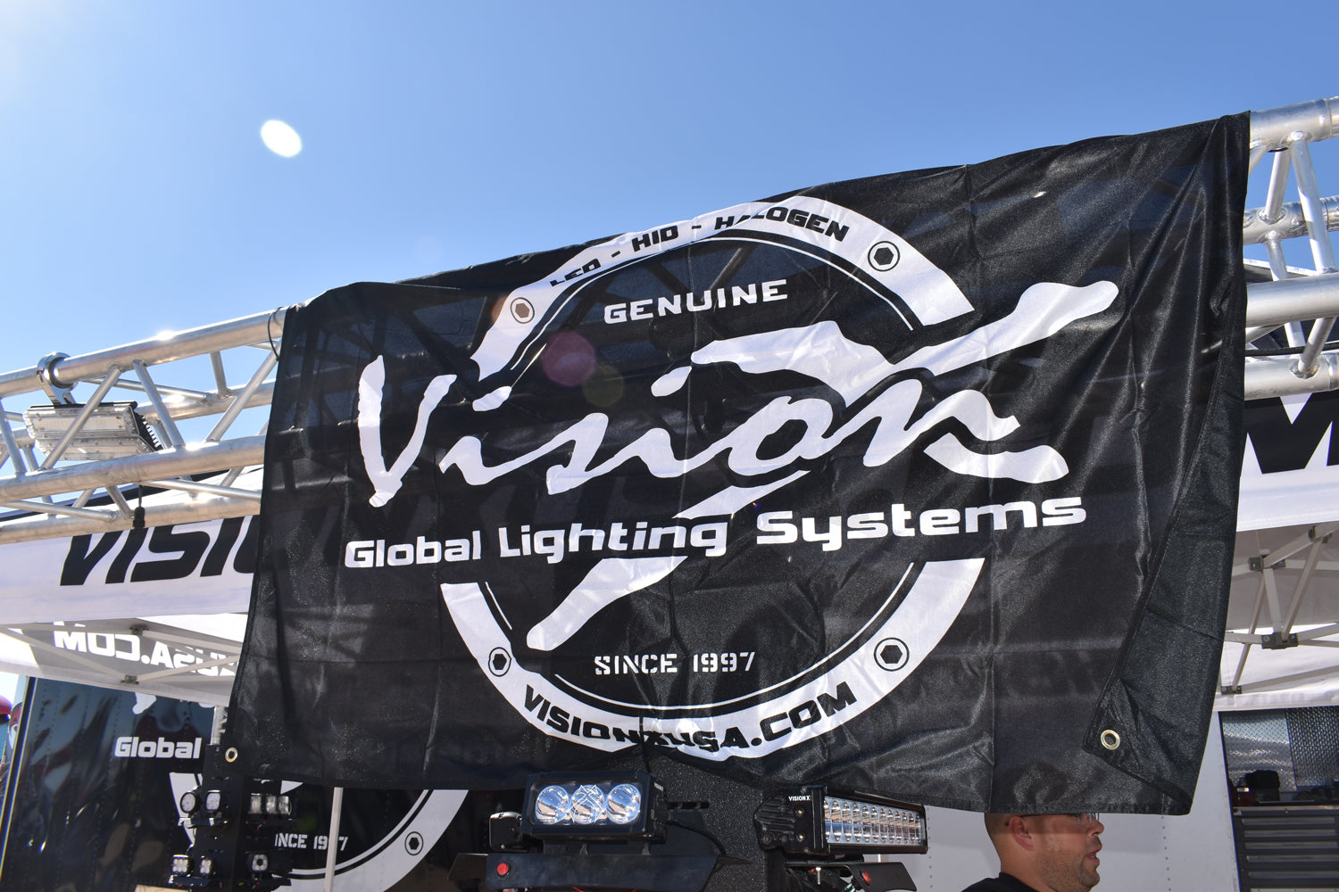 Photo of Team Flag by Vision X Off-Road - Premium Swag & Apparel for UTVs / Side by Sides