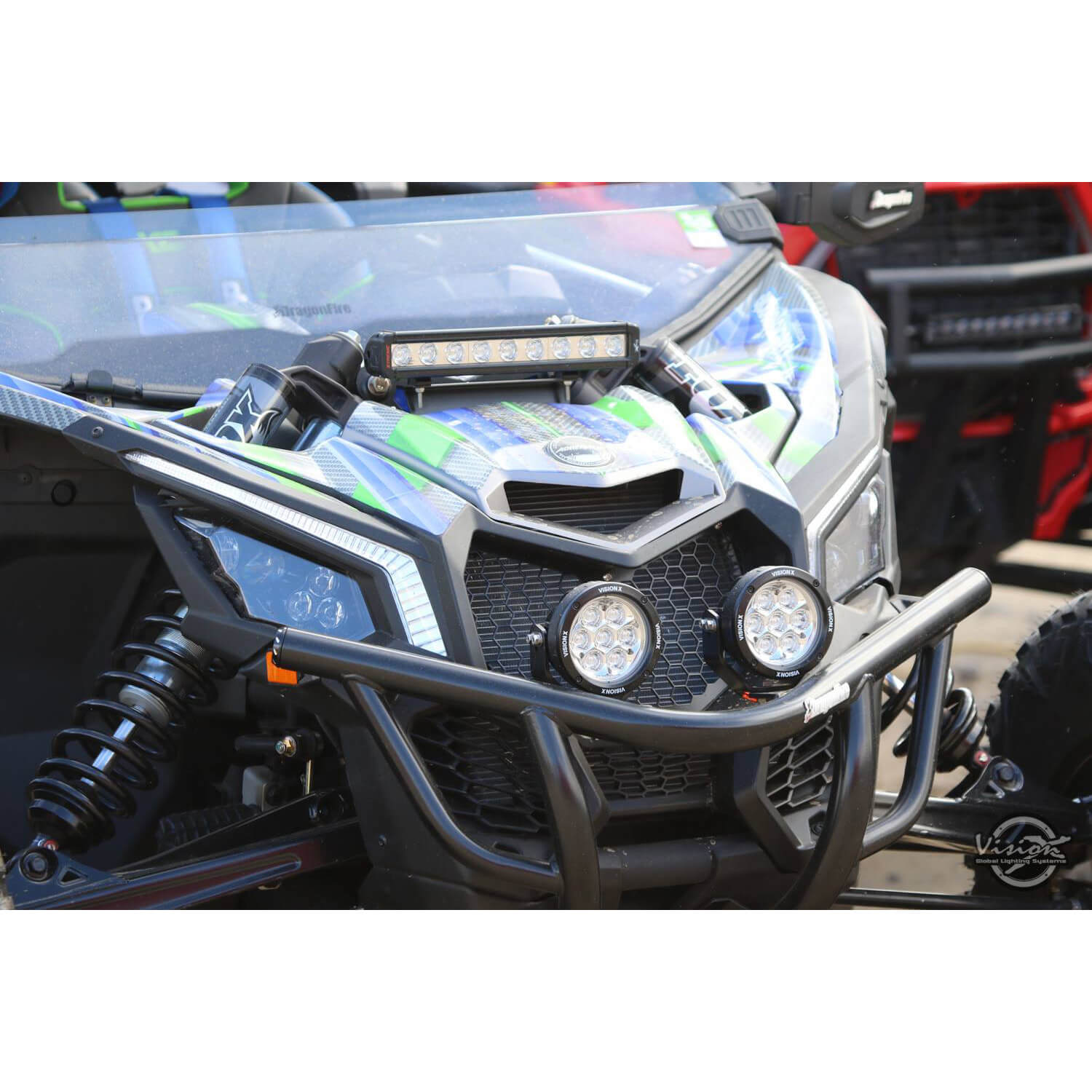 Photo of 4.7" CG2 Multi LED Light Cannon Kit by Vision X Off-Road - Premium LED Driving Light for UTVs / Side by Sides