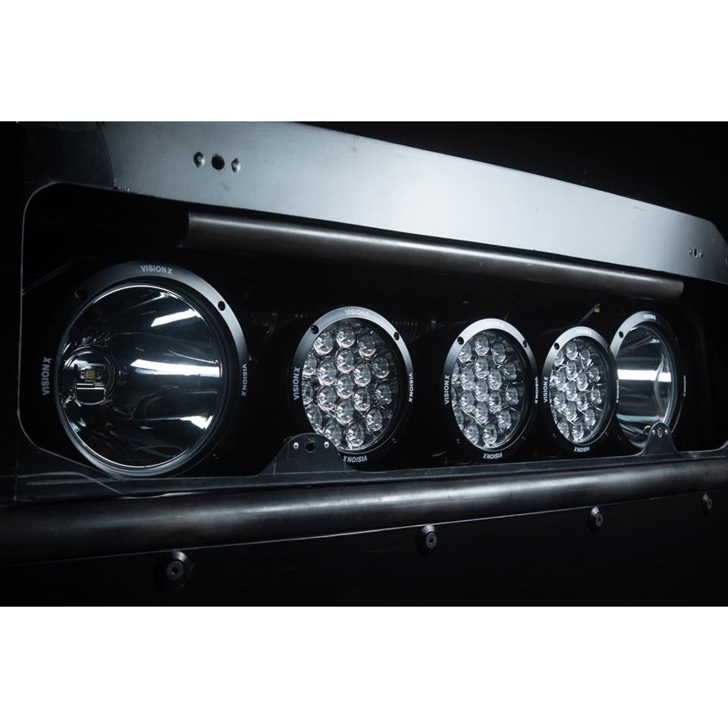 Photo of 6.7" CG2 Multi LED Light Cannon Kit by Vision X Off-Road - Premium LED Driving Light for UTVs / Side by Sides