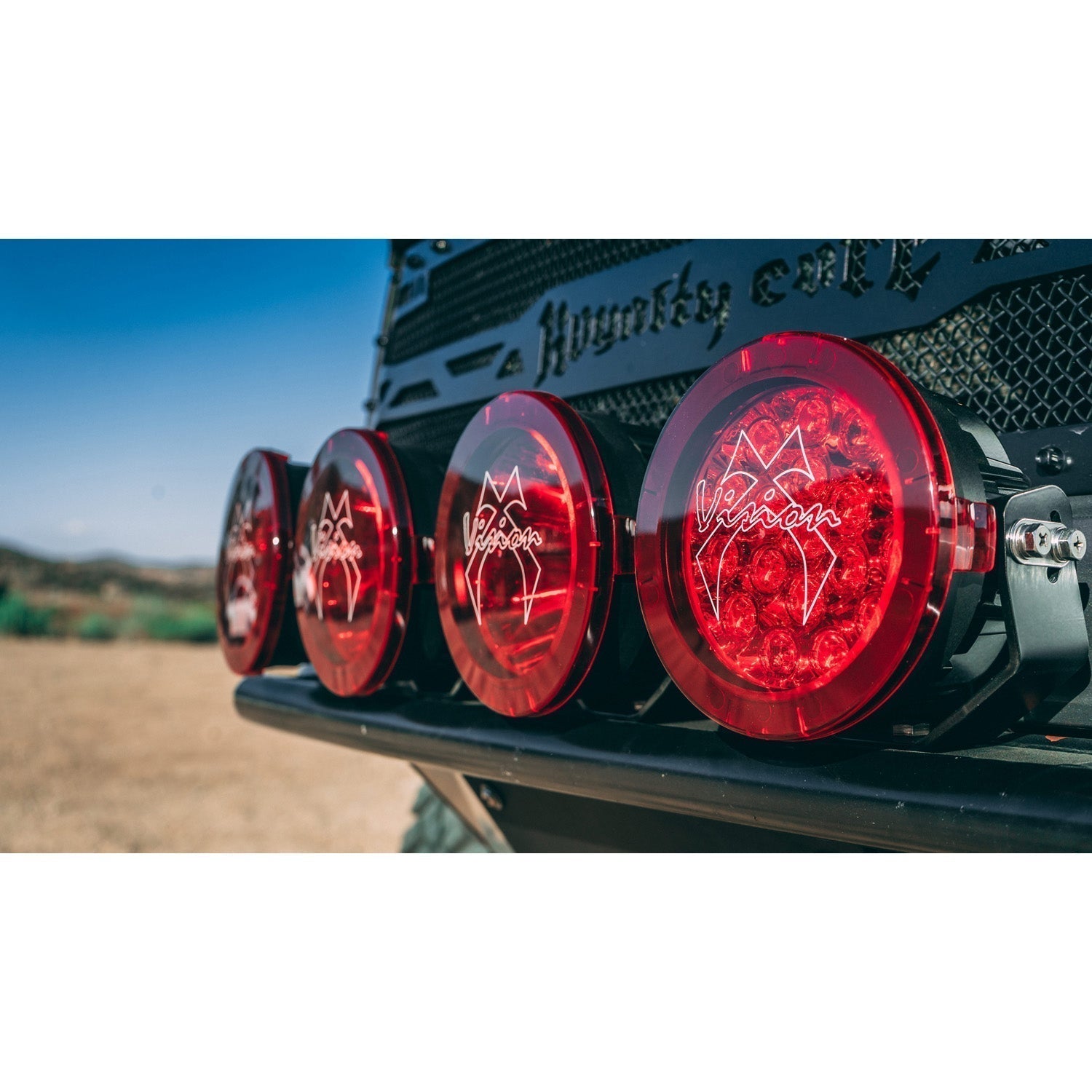 Photo of 6.7" CG2 Multi LED Light Cannon Kit by Vision X Off-Road - Premium LED Driving Light for UTVs / Side by Sides