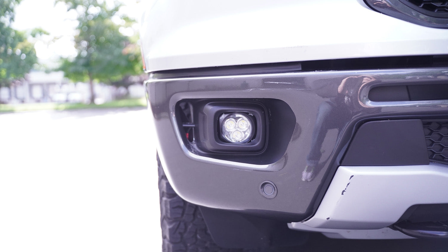 Photo of 2019+ Ford Ranger LED Fog light Kit With 3.0" CG2 Multi-LED Lights by Vision X Off-Road - Premium Vehicle Specific Kit for UTVs / Side by Sides
