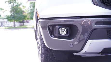 Photo of 2019+ Ford Ranger LED Fog light Kit With 3.0" Optimus Halo Lights by Vision X Off-Road - Premium Vehicle Specific Kit for UTVs / Side by Sides