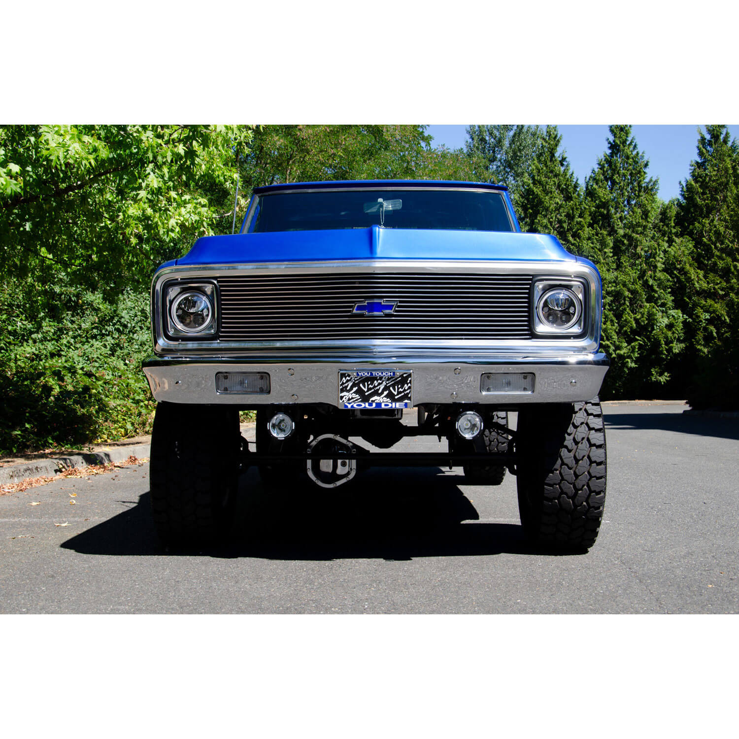 Photo of 5.75" VX Series LED Headlight Kit - Chrome | White Halo by Vision X Off-Road - Premium LED Headlight for UTVs / Side by Sides