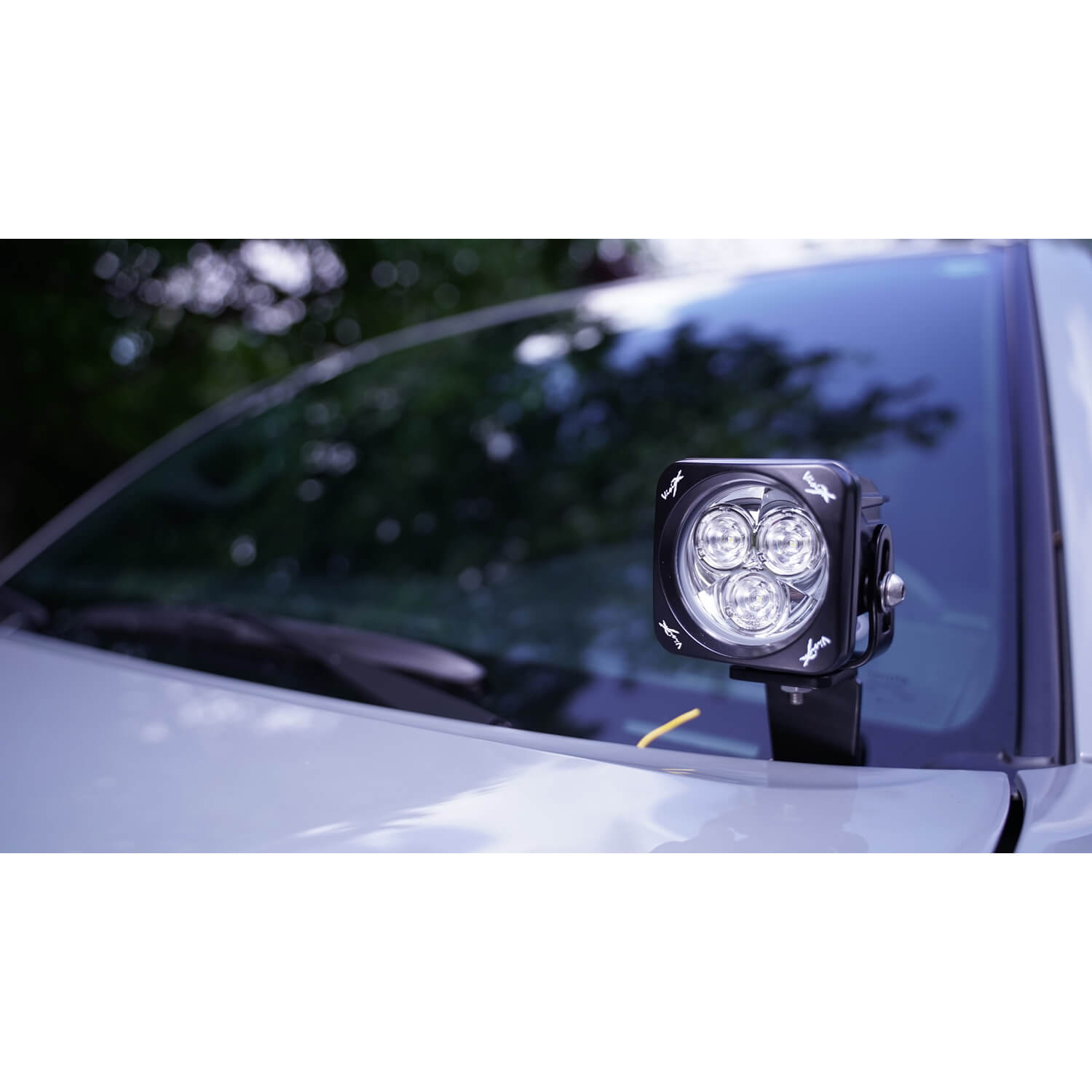 Photo of 3" Square CG2 Single LED Light Cannon Kit by Vision X Off-Road - Premium LED Driving Light for UTVs / Side by Sides
