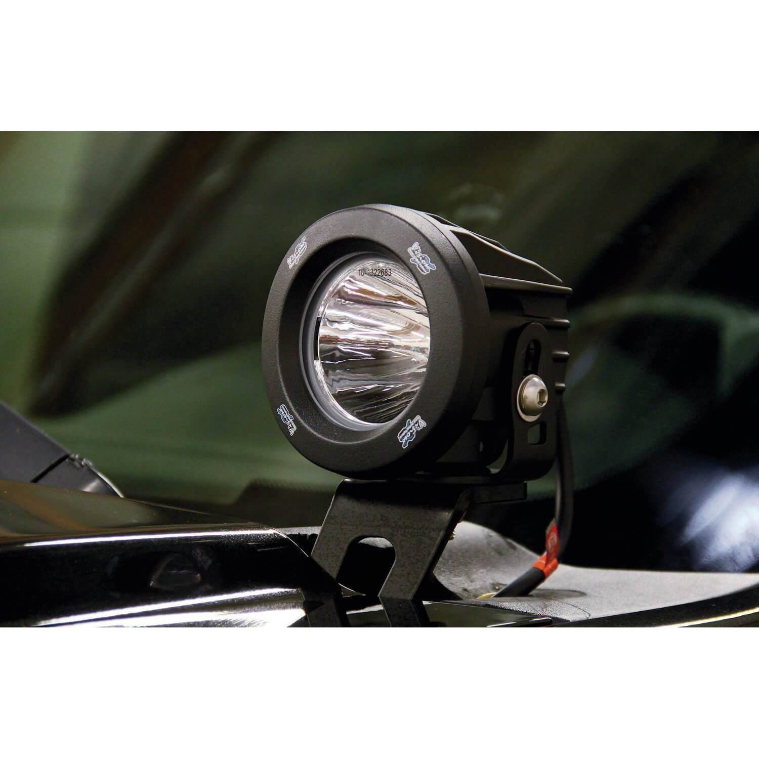 Photo of 3.7" Optimus Round 20° Beam LED Light by Vision X Off-Road - Premium LED Driving Light for UTVs / Side by Sides