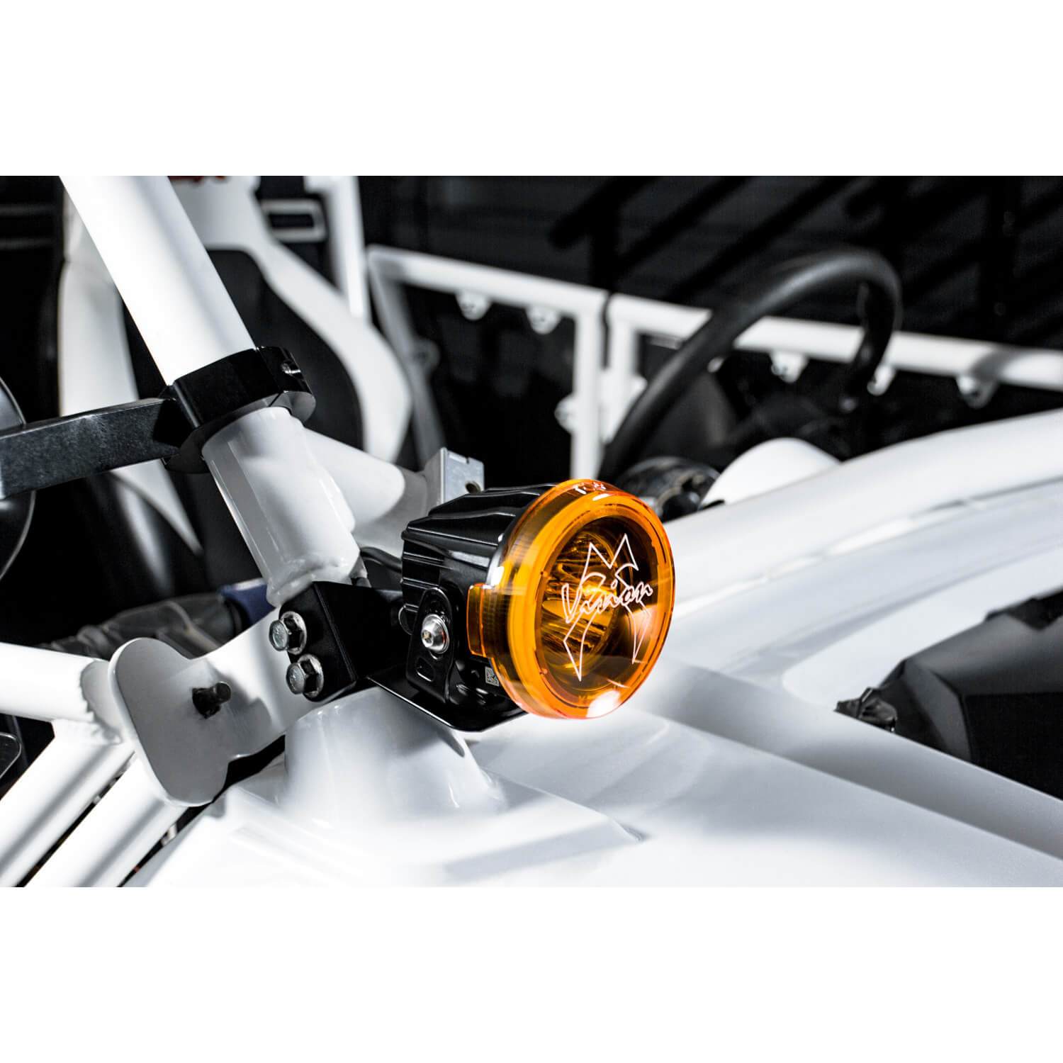 Photo of 3.7" Optimus Round 20° Beam LED Light by Vision X Off-Road - Premium LED Driving Light for UTVs / Side by Sides