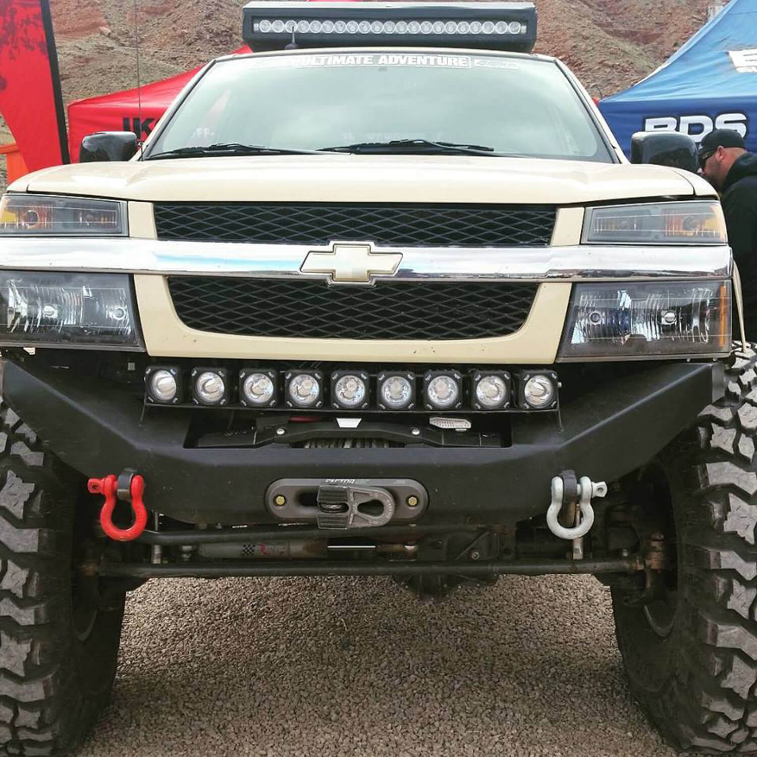 Photo of 3" Optimus Square 60º Beam LED Light by Vision X Off-Road - Premium Light Pods for UTVs / Side by Sides