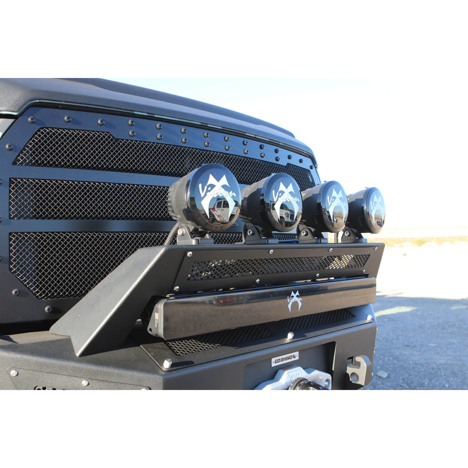 Photo of 8.7" Cannon, CG2, ADV Blackout PCV Cover, Single by Vision X Off-Road - Premium Light Pods for UTVs / Side by Sides