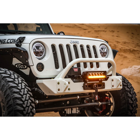 Photo of 12" Shocker Dual Action LED Light Bar | Race Amber Elliptical by Vision X Off-Road - Premium LED Light Bar for UTVs / Side by Sides