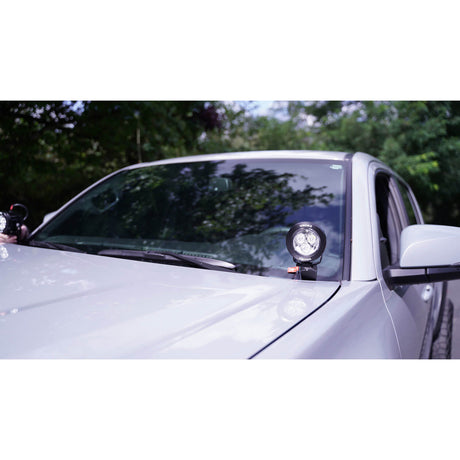 Photo of 2016-2023 TOYOTA TACOMA A-PILLAR MOUNTS WITH MINI CANNONS by Vision X Off-Road - Premium Vehicle Specific Kit for UTVs / Side by Sides