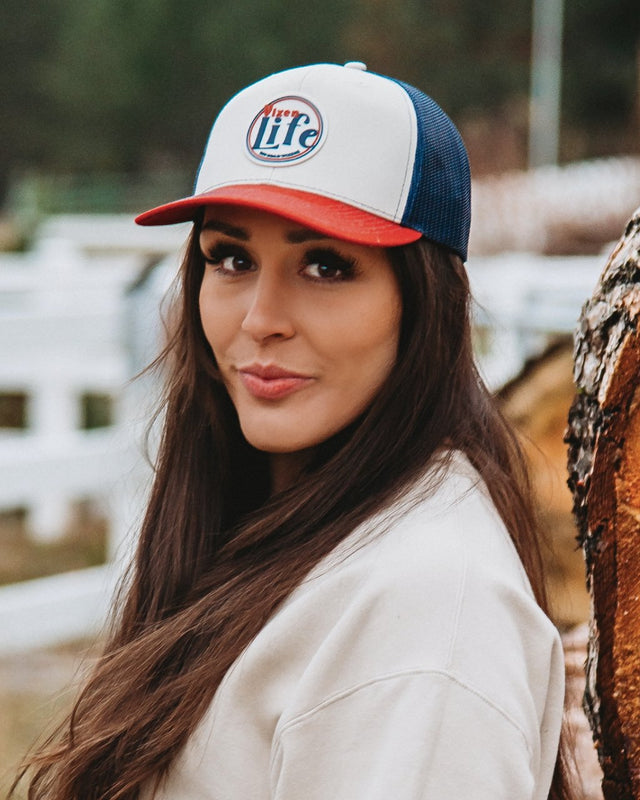 Photo of Vixen Life Trucker Hat by OFF-ROAD VIXENS CLOTHING CO. - Premium Hats for UTVs / Side by Sides