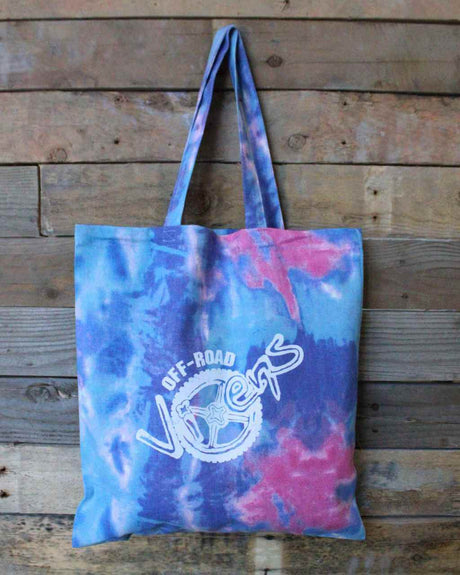 Photo of Vixen Outdoor Tie Dye Canvas Tote - Candy by OFF-ROAD VIXENS CLOTHING CO. - Premium Apparel & Accessories for UTVs / Side by Sides