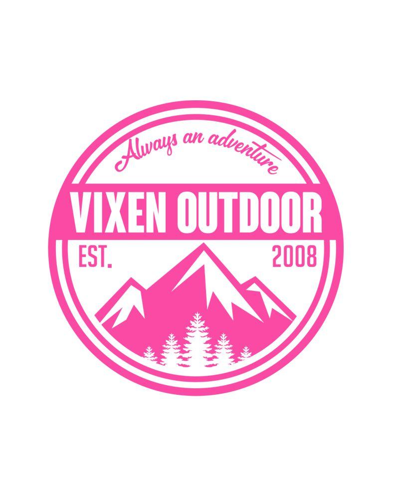 Photo of Vixen Outdoor Vinyl Decal 6" x 6" by OFF-ROAD VIXENS CLOTHING CO. - Premium Decals for UTVs / Side by Sides