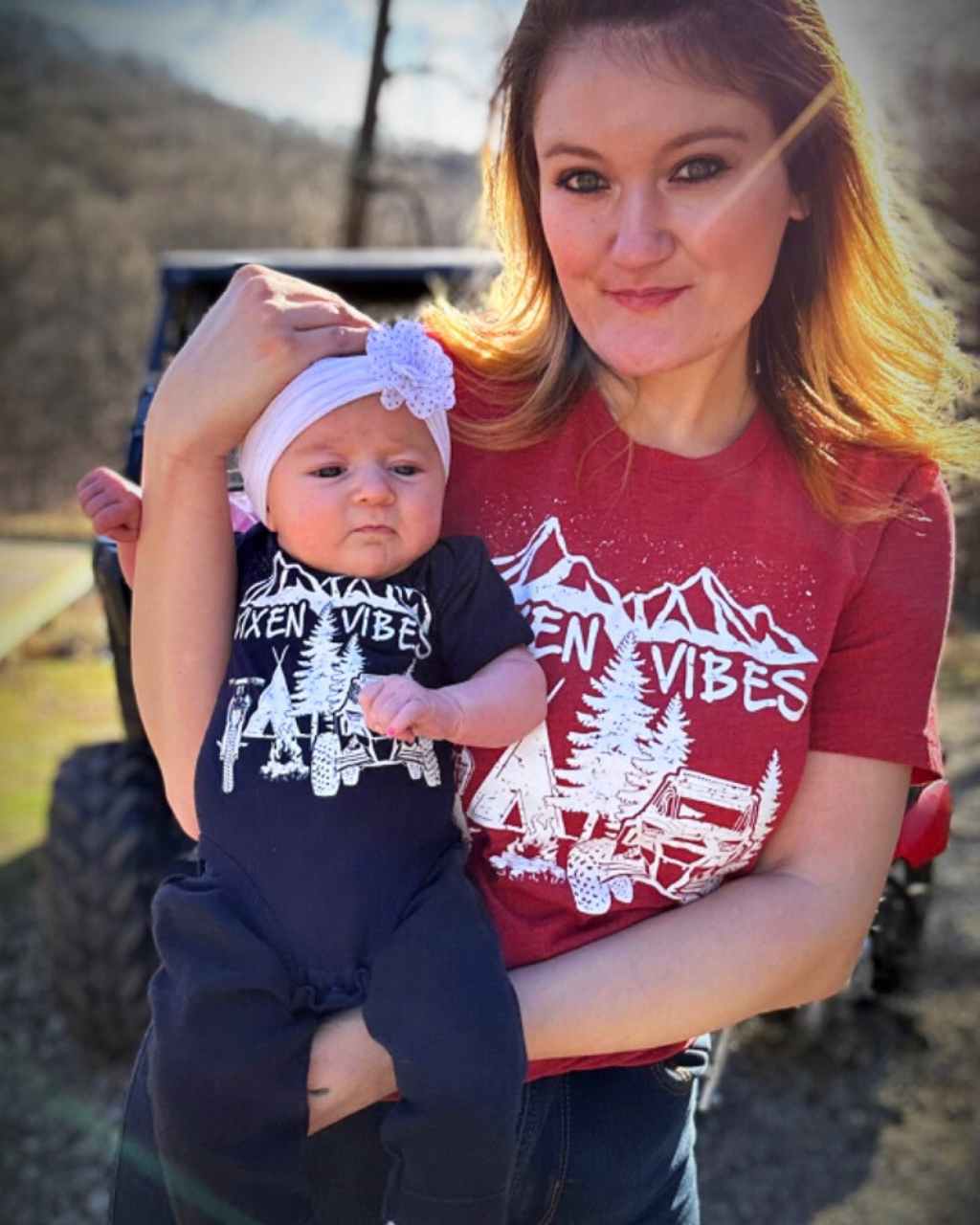 Photo of Vixen Vibes Onesie by OFF-ROAD VIXENS CLOTHING CO. - Premium Youth for UTVs / Side by Sides