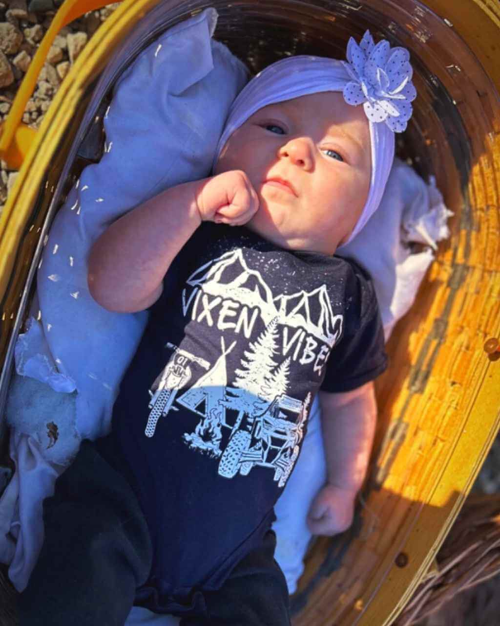 Photo of Vixen Vibes Onesie by OFF-ROAD VIXENS CLOTHING CO. - Premium Youth for UTVs / Side by Sides