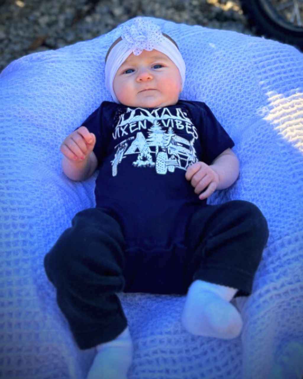 Photo of Vixen Vibes Onesie by OFF-ROAD VIXENS CLOTHING CO. - Premium Youth for UTVs / Side by Sides