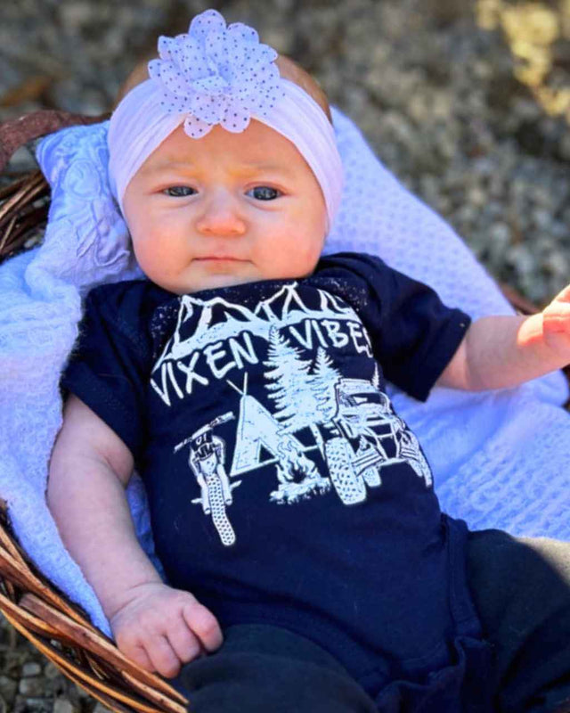 Photo of Vixen Vibes Onesie by OFF-ROAD VIXENS CLOTHING CO. - Premium Youth for UTVs / Side by Sides