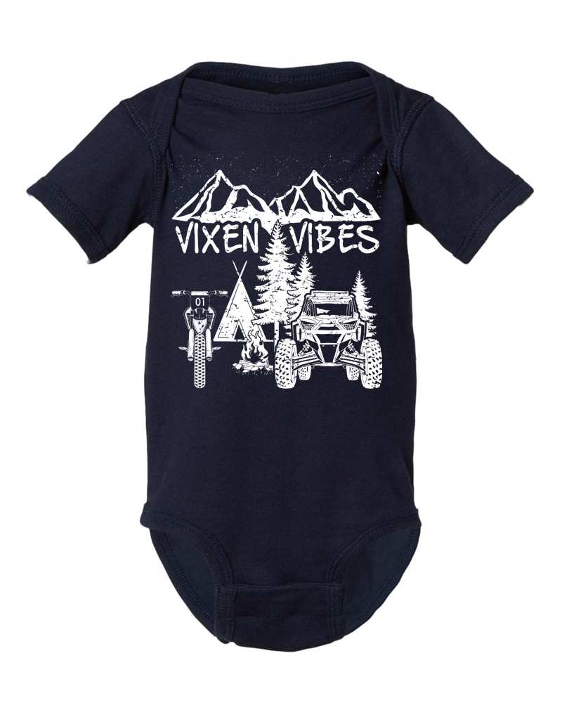 Photo of Vixen Vibes Onesie by OFF-ROAD VIXENS CLOTHING CO. - Premium Youth for UTVs / Side by Sides