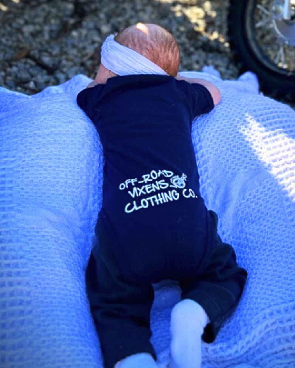 Photo of Vixen Vibes Onesie by OFF-ROAD VIXENS CLOTHING CO. - Premium Youth for UTVs / Side by Sides