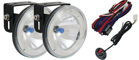 Photo of 4" 55 Watt Halogen Fog Light with Halo by Vision X Off-Road - Premium VehicleAccentLight for UTVs / Side by Sides