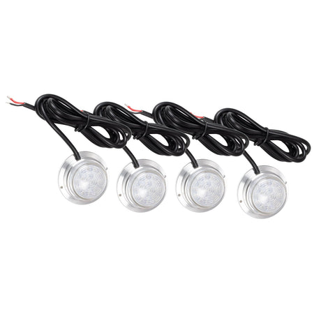 Photo of VX LED Rock Light 4 Pod Kit by Vision X Off-Road - Premium Vehicle Accent Light for UTVs / Side by Sides