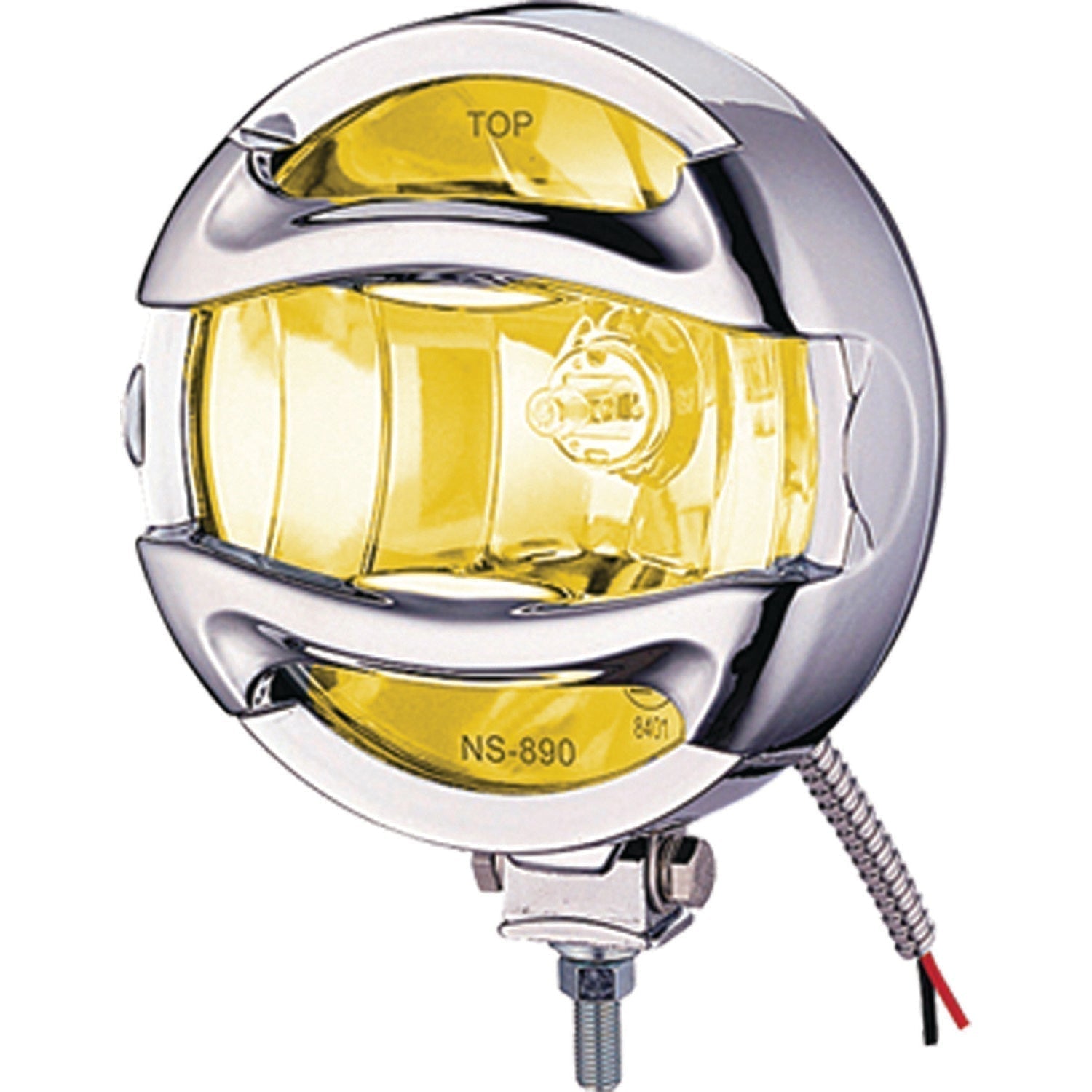Photo of 6? 100 Watt Halogen Euro Lamp with Rock Guard by Vision X Off-Road - Premium Halogen Driving Light for UTVs / Side by Sides