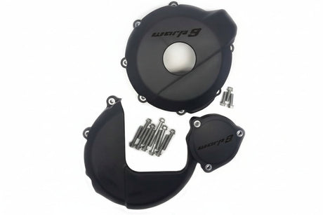 DR650 Engine Case Guards - Warp 9 Racing