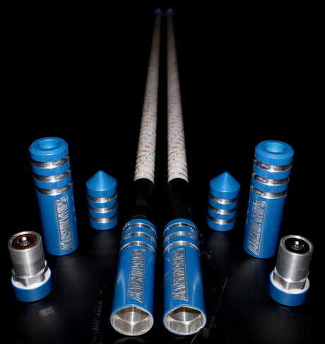 Photo of GAME CHANGER - BLUE (SET) by Marshin Whips - Premium for UTVs / Side by Sides