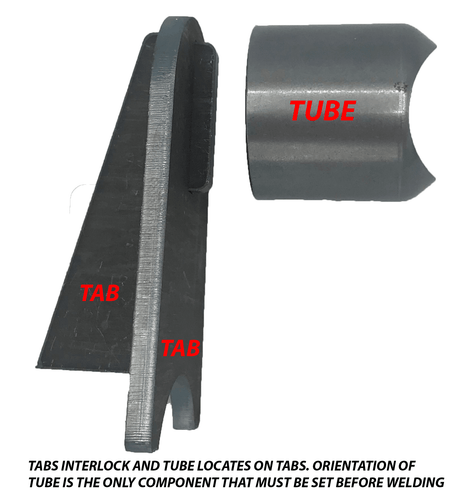 Photo of Weld-on Chassis Mounts - Electric Jack by AGMProducts - Premium Jacks for UTVs / Side by Sides