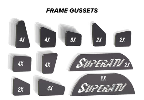 Can-Am Defender Weld-In Gusset Kit