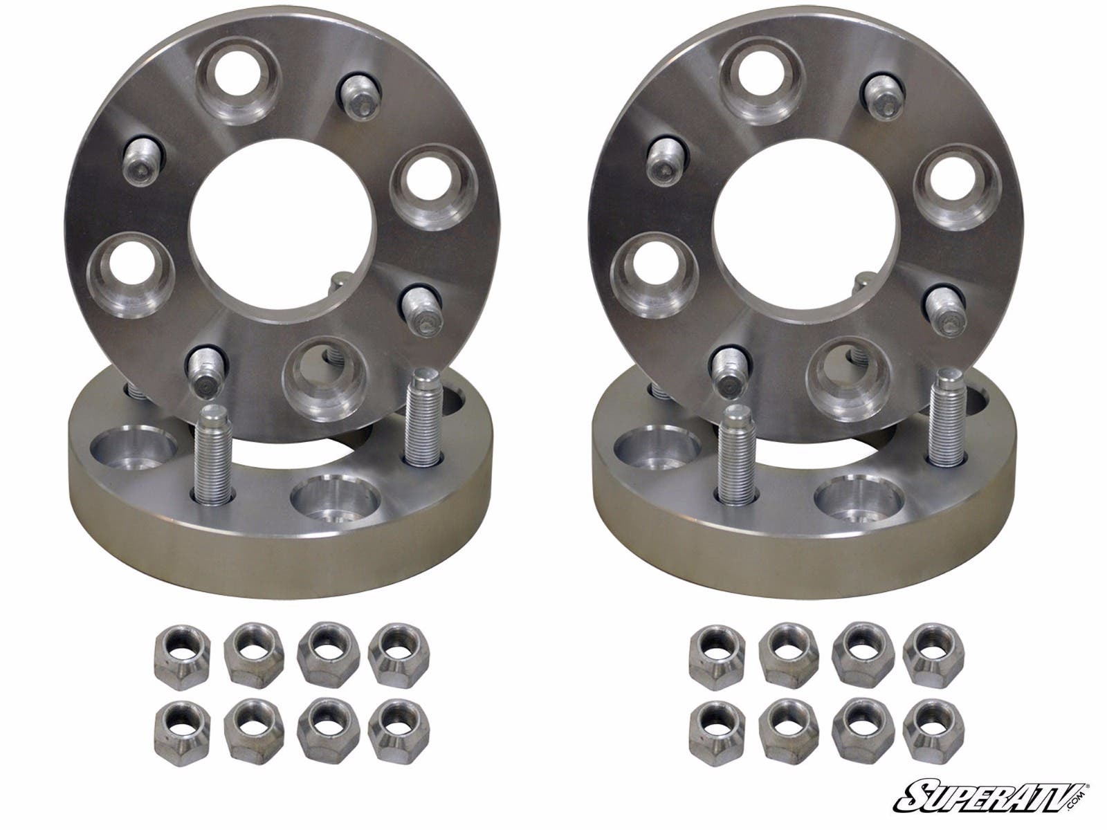 Photo of SuperATV Can-Am 4/137- 4/110 Wheel Adapter (1") by SuperATV - Premium Wheel Spacers for UTVs / Side by Sides
