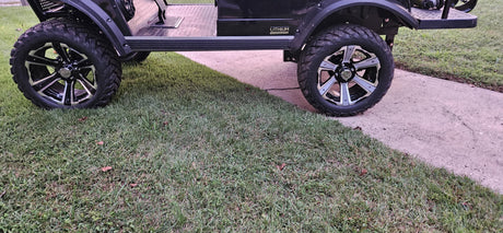 Photo of Evolution Golf Cart Wheel Inserts - Fits 14'' Evolution Factory Wheels with Insert by Knight ATV - Premium for UTVs / Side by Sides