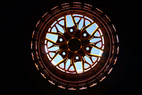 Photo of Apollo wheel lights RGB (Harness included) by Marshin Whips - Premium whip accessories for UTVs / Side by Sides