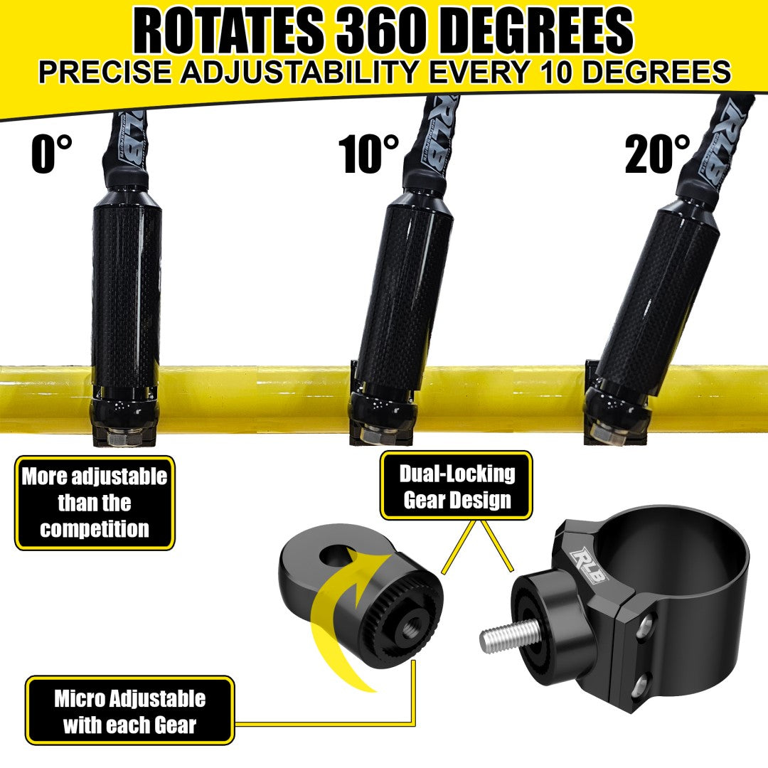 Photo of Whip Mounts by RLB Motorsports - Premium WHIP MOUNT for UTVs / Side by Sides