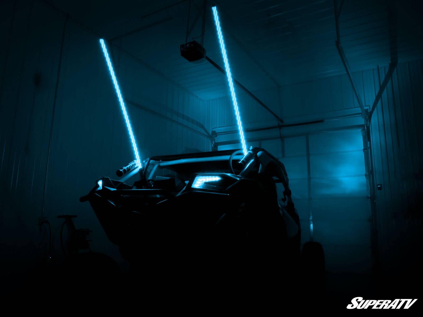 Photo of SuperATV 5' RGB LED Whip Lights by SuperATV - Premium LED Light Whips & Rock Lights for UTVs / Side by Sides