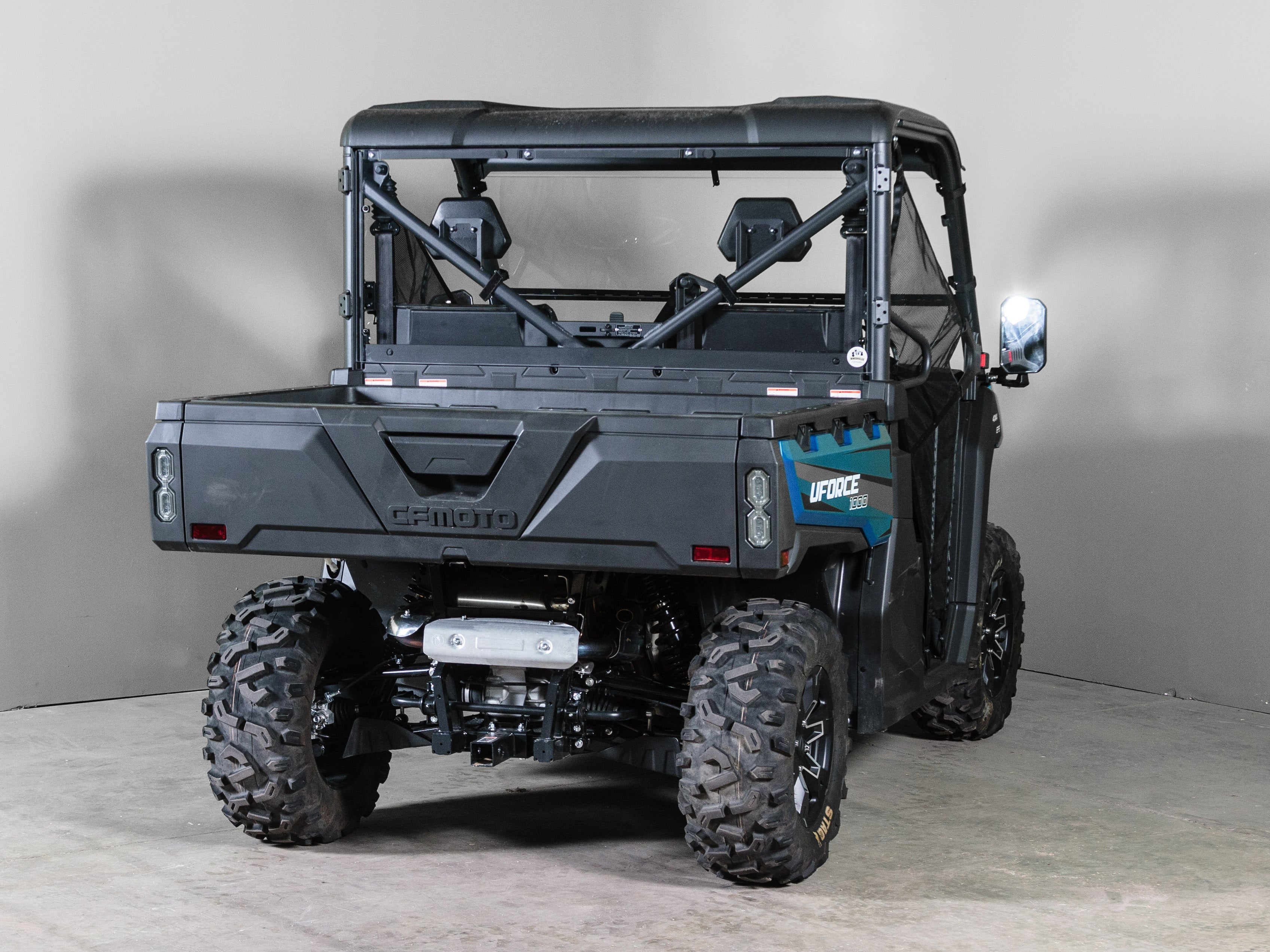 Photo of CFMOTO UFORCE 1000/1000XL WITH PRO FIT FRAME REAR UTV WINDSHIELD (TK00553 & TK00554) by TerraRider UTV Windshields & Accessories - Premium for UTVs / Side by Sides