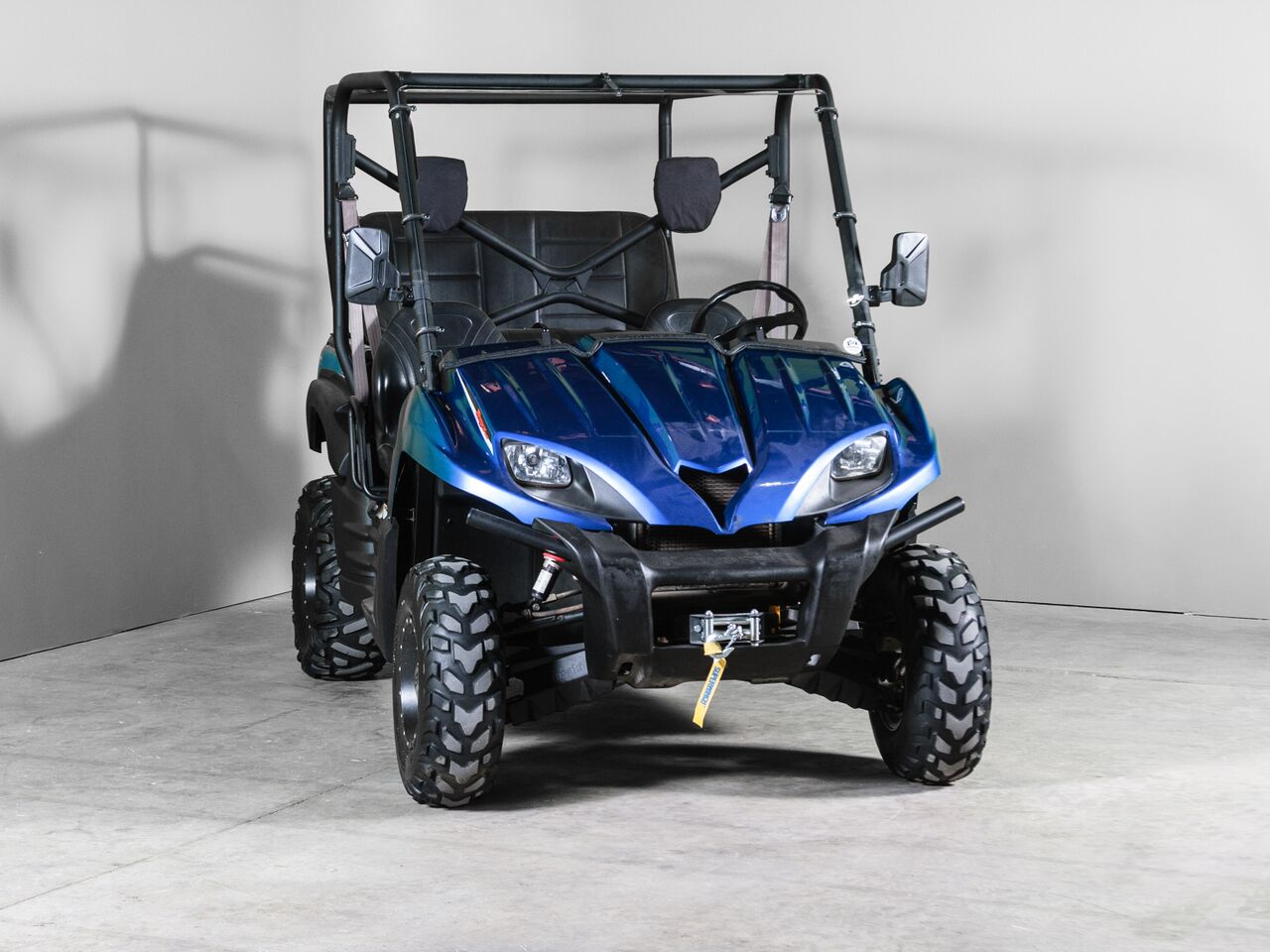 Photo of TK00164 2008-2009 KAWASAKI TERYX 2 SEATER FULL UTV WINDSHIELD - SCRATCH RESISTANT 3/16” by TerraRider UTV Windshields & Accessories - Premium for UTVs / Side by Sides