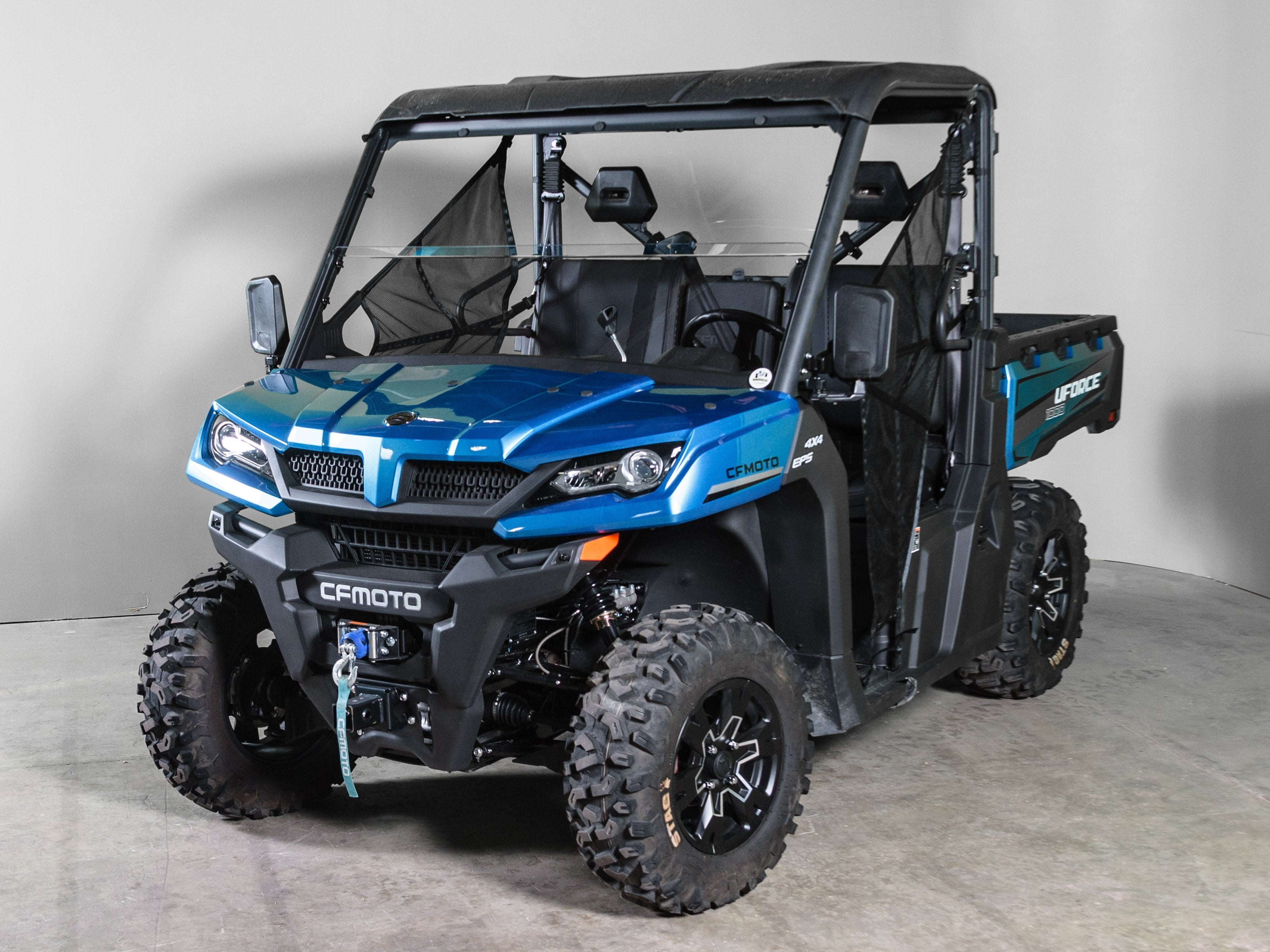 Photo of CFMOTO UFORCE 1000/1000XL WITH PRO FIT FRAME HALF UTV WINDSHIELD (TK00547, TK00548 & TK00549) by TerraRider UTV Windshields & Accessories - Premium for UTVs / Side by Sides