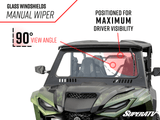Photo of SuperATV Yamaha Wolverine X2/X4 Glass Windshield by SuperATV - Premium Windshields for UTVs / Side by Sides